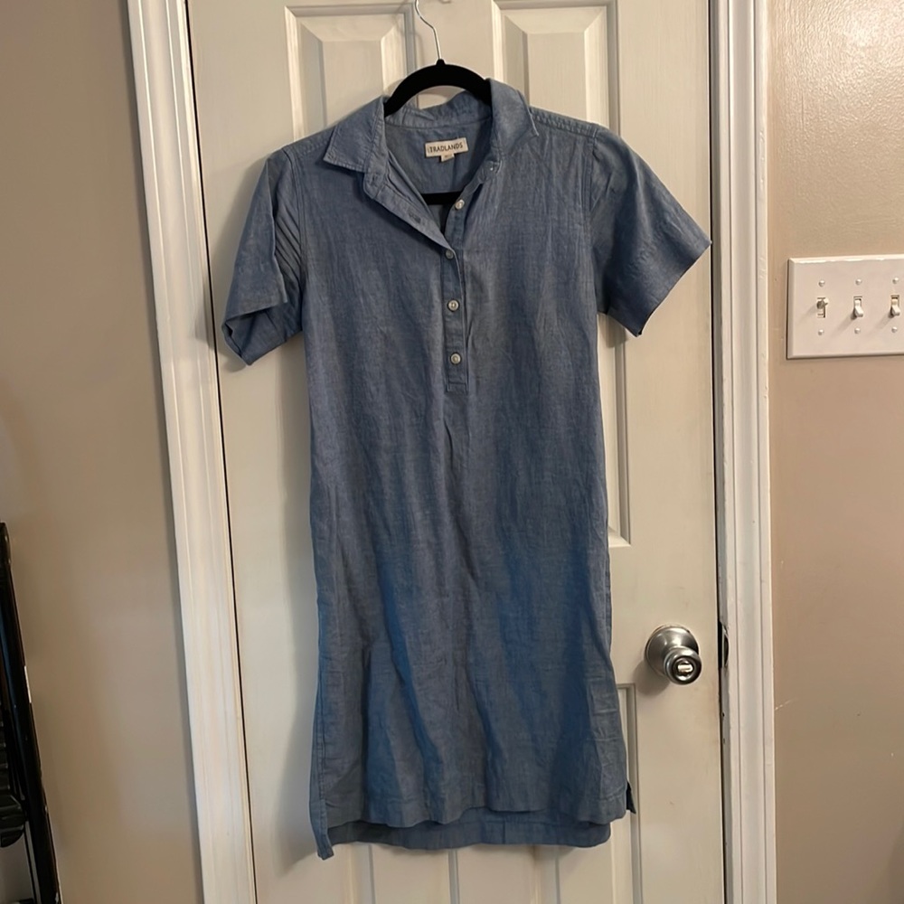 Tradlands Denim Shirt Dress XS